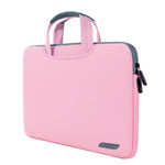 15,6 Zoll Tragbare Luftdurchlässige Handtasche für Laptops, Größe: 41,5x30,0x3,5cm, 15,6 Zoll Schwarz, 15,6 Zoll Pink, 15,6 Zoll Grün, 15,6 Zoll Grau, 15,6 Zoll Magenta