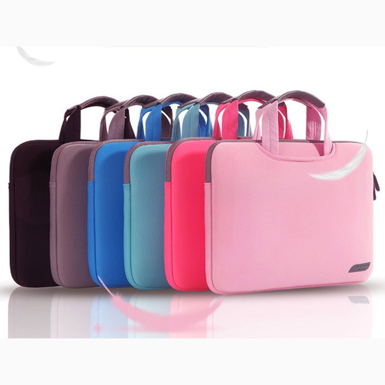 15,6 Zoll Tragbare Luftdurchlässige Handtasche für Laptops, Größe: 41,5x30,0x3,5cm, 15,6 Zoll Schwarz, 15,6 Zoll Pink, 15,6 Zoll Grün, 15,6 Zoll Grau, 15,6 Zoll Magenta