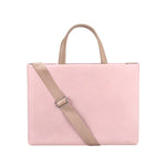 PU wasserdichte Laptoptasche zum Umhängen für 13,3 Zoll Laptops, 13,3 Zoll (Pink), 13,3 Zoll (Weiß)