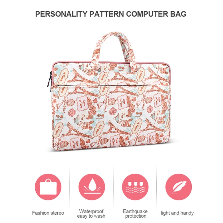 ST01DZ Canvas wasserdichte Laptoptasche für 13,3 Zoll Laptops