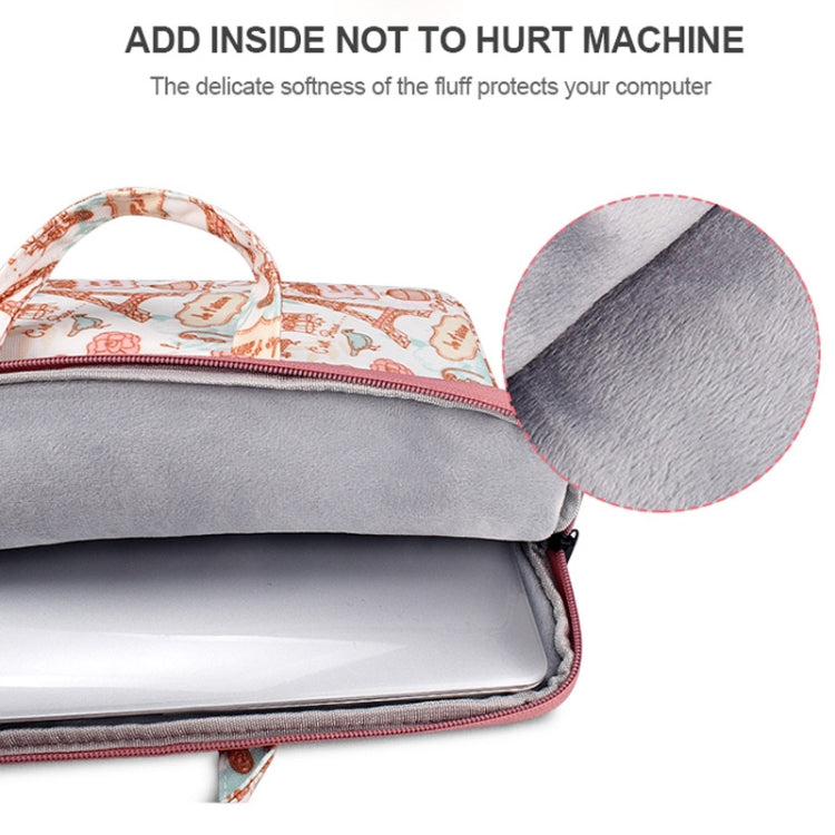 ST01DZ Canvas wasserdichte Laptoptasche für 13,3 Zoll Laptops