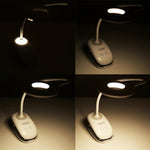 28 LEDs Flexibler Schwanenhals Hohler Ring Design Augenschutz Licht mit Clip & Kleine Nachtlichtfunktion, TGX-770