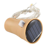 1m 10 LEDs SMD 0603 Solarbetriebene Kupferdraht-Lichterkette, Feenlampe, dekorative Leuchte, 1m Buntes Licht