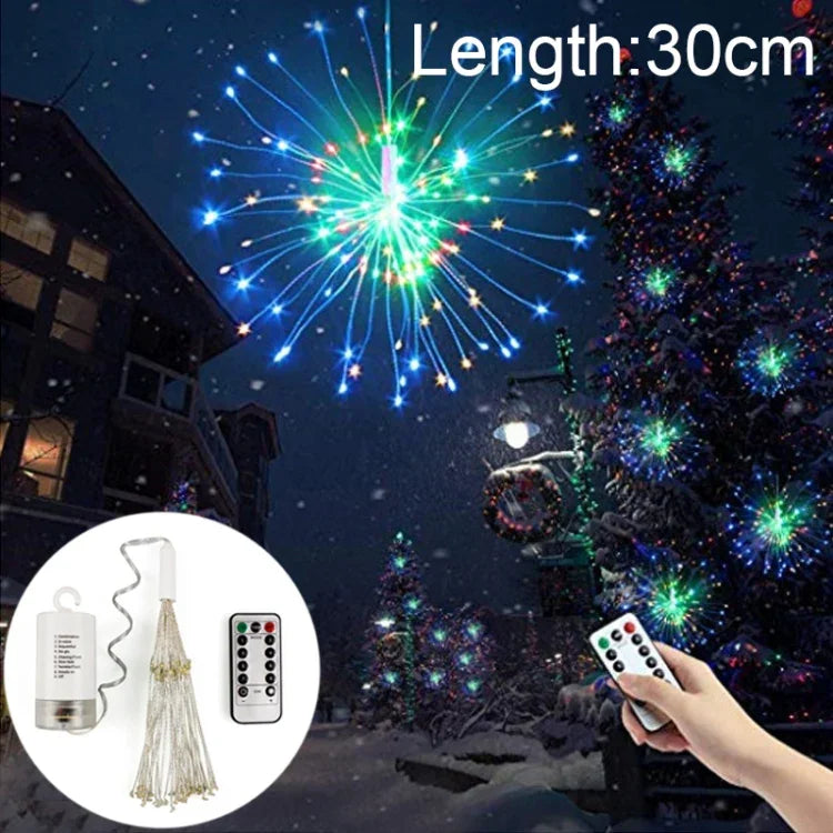 150 LEDs Batterien Box LED Dekorative Lichterkette mit Fernbedienung, 30CM Buntes Licht, 30CM Weißes Licht, 30CM Warmweiß