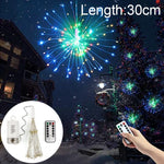 150 LEDs Batterien Box LED Dekorative Lichterkette mit Fernbedienung, 30CM Buntes Licht, 30CM Weißes Licht, 30CM Warmweiß