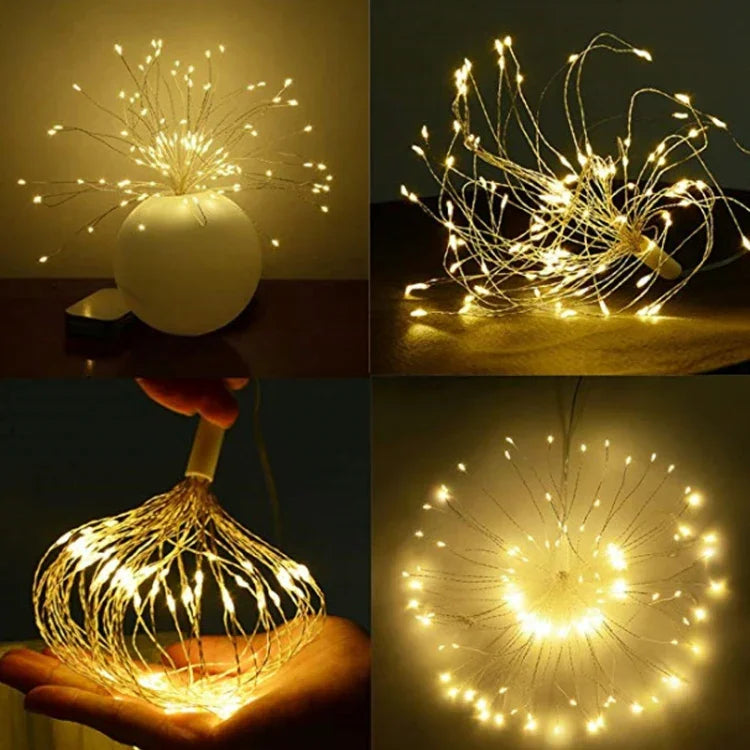 150 LEDs Batterien Box LED Dekorative Lichterkette mit Fernbedienung, 30CM Buntes Licht, 30CM Weißes Licht, 30CM Warmweiß