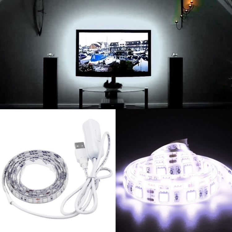Epoxidharz IP65 wasserdicht 30 LED 5050 SMD mit 1m verlängertem Schaltkabel, Breite: 10mm