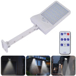 6W 800LM 48 LEDs Solar-Flachlampe mit Fernbedienung und Halterung