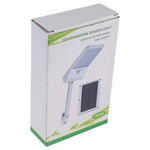6W 800LM 48 LEDs Solar-Flachlampe mit Fernbedienung und Halterung