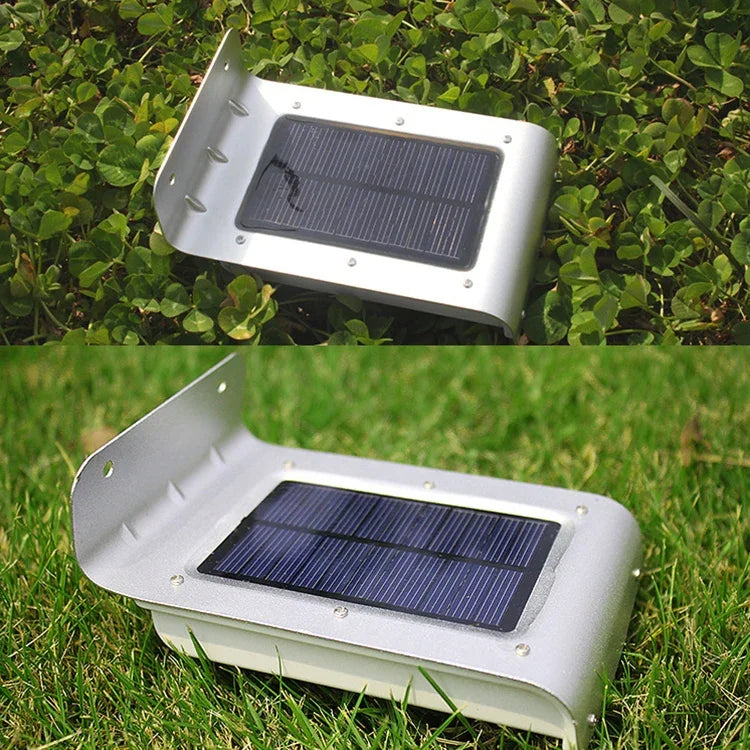 LED-Solar-Wandleuchte für den Außenbereich mit menschlicher Körperinduktion