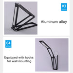 LED Schreibtischlampe 3W Klappbar Verstellbar USB-Ladefunktion Augenschutz Tischlampe
