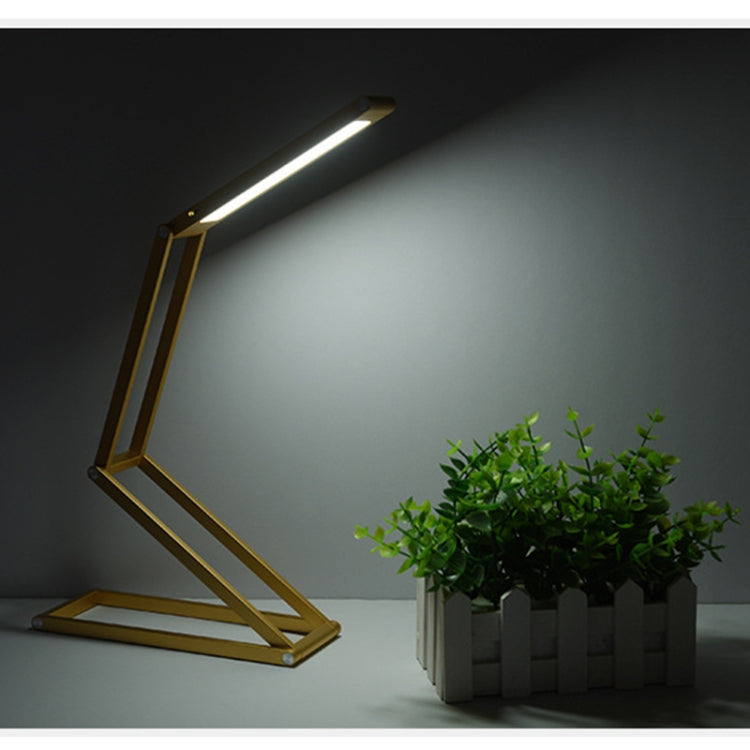 LED Schreibtischlampe 3W Klappbar Verstellbar USB-Ladefunktion Augenschutz Tischlampe