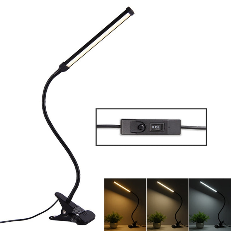 LED-Schreibtischlampe 8W Faltbar Einstellbar Augenschutz-Tischlampe, USB-Steckerversion, USB-Steckerversion (Schwarz), USB-Steckerversion (Weiß)