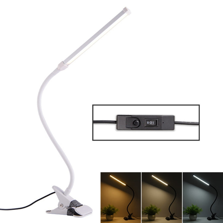 LED-Schreibtischlampe 8W Faltbar Einstellbar Augenschutz-Tischlampe, USB-Steckerversion, USB-Steckerversion (Schwarz), USB-Steckerversion (Weiß)