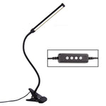 LED Schreibtischlampe 8W Klappbar Verstellbar USB-Ladefunktion Augenschutz Tischlampe, USB-Ladeversion, USB-Ladeversion (Schwarz), USB-Ladeversion (Weiß)