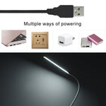 LED Schreibtischlampe 8W Klappbar Verstellbar USB-Ladefunktion Augenschutz Tischlampe, USB-Ladeversion, USB-Ladeversion (Schwarz), USB-Ladeversion (Weiß)