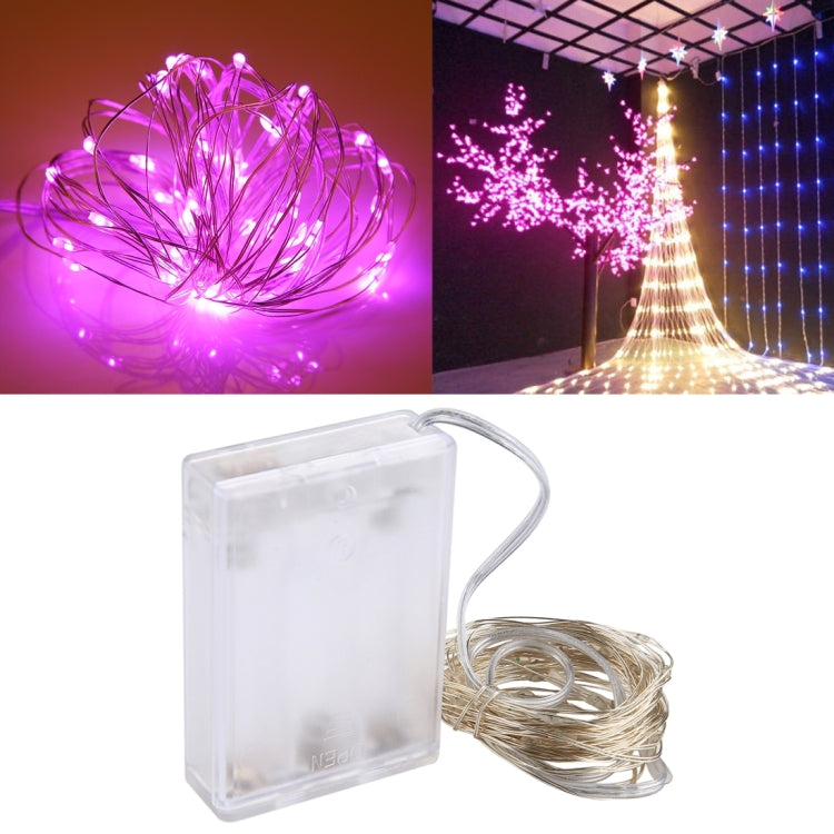 50 LEDs SMD 0603 3 x AA Batteriefach Lichterkette Dekoratives Licht, DC 5V, 5m Pinkes Licht, 5m Grünes Licht, 5m Violettes Licht, 5m Rotes Licht, 5m Weißes Licht, 5m Warmweißes Licht, 5m Gelbes Licht, 5m Blaues Licht, 5m Buntes Licht