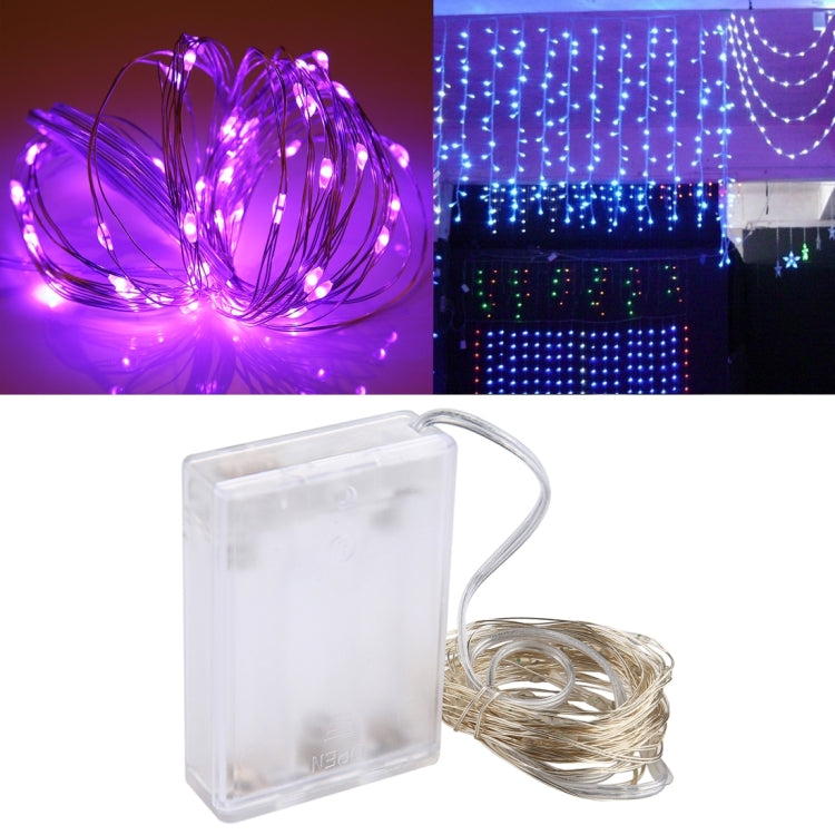 50 LEDs SMD 0603 3 x AA Batteriefach Lichterkette Dekoratives Licht, DC 5V, 5m Pinkes Licht, 5m Grünes Licht, 5m Violettes Licht, 5m Rotes Licht, 5m Weißes Licht, 5m Warmweißes Licht, 5m Gelbes Licht, 5m Blaues Licht, 5m Buntes Licht