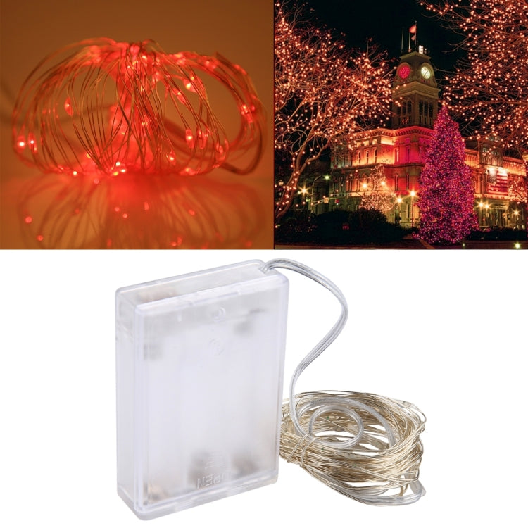 50 LEDs SMD 0603 3 x AA Batteriefach Lichterkette Dekoratives Licht, DC 5V, 5m Pinkes Licht, 5m Grünes Licht, 5m Violettes Licht, 5m Rotes Licht, 5m Weißes Licht, 5m Warmweißes Licht, 5m Gelbes Licht, 5m Blaues Licht, 5m Buntes Licht