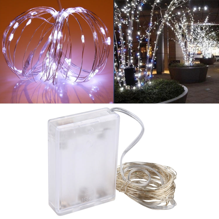 50 LEDs SMD 0603 3 x AA Batteriefach Lichterkette Dekoratives Licht, DC 5V, 5m Pinkes Licht, 5m Grünes Licht, 5m Violettes Licht, 5m Rotes Licht, 5m Weißes Licht, 5m Warmweißes Licht, 5m Gelbes Licht, 5m Blaues Licht, 5m Buntes Licht