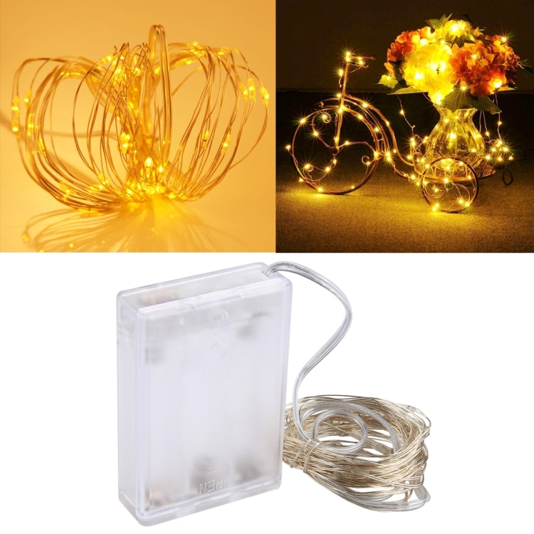 50 LEDs SMD 0603 3 x AA Batteriefach Lichterkette Dekoratives Licht, DC 5V, 5m Pinkes Licht, 5m Grünes Licht, 5m Violettes Licht, 5m Rotes Licht, 5m Weißes Licht, 5m Warmweißes Licht, 5m Gelbes Licht, 5m Blaues Licht, 5m Buntes Licht