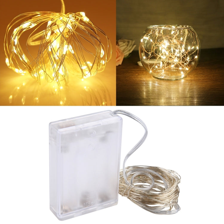 50 LEDs SMD 0603 3 x AA Batteriefach Lichterkette Dekoratives Licht, DC 5V, 5m Pinkes Licht, 5m Grünes Licht, 5m Violettes Licht, 5m Rotes Licht, 5m Weißes Licht, 5m Warmweißes Licht, 5m Gelbes Licht, 5m Blaues Licht, 5m Buntes Licht