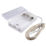 50 LEDs SMD 0603 3 x AA Batteriefach Lichterkette Dekoratives Licht, DC 5V, 5m Pinkes Licht, 5m Grünes Licht, 5m Violettes Licht, 5m Rotes Licht, 5m Weißes Licht, 5m Warmweißes Licht, 5m Gelbes Licht, 5m Blaues Licht, 5m Buntes Licht