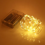 50 LEDs SMD 0603 3 x AA Batteriefach Lichterkette Dekoratives Licht, DC 5V, 5m Pinkes Licht, 5m Grünes Licht, 5m Violettes Licht, 5m Rotes Licht, 5m Weißes Licht, 5m Warmweißes Licht, 5m Gelbes Licht, 5m Blaues Licht, 5m Buntes Licht