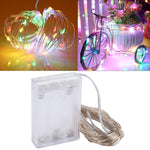 100 LEDs SMD 06033 x AA Batteriefach Lichterkette Dekoratives Licht, DC 5V, 10m Violettes Licht, 10m Rotes Licht, 10m Weißes Licht, 10m Warmweiß, 10m Gelbes Licht, 10m Blaues Licht, 10m Buntes Licht, 10m Rosa Licht, 10m Grünes Licht