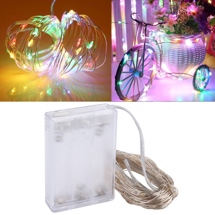 100 LEDs SMD 06033 x AA Batteriefach Lichterkette Dekoratives Licht, DC 5V, 10m Violettes Licht, 10m Rotes Licht, 10m Weißes Licht, 10m Warmweiß, 10m Gelbes Licht, 10m Blaues Licht, 10m Buntes Licht, 10m Rosa Licht, 10m Grünes Licht