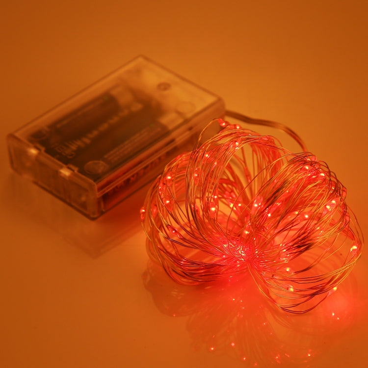 100 LEDs SMD 06033 x AA Batteriefach Lichterkette Dekoratives Licht, DC 5V, 10m Violettes Licht, 10m Rotes Licht, 10m Weißes Licht, 10m Warmweiß, 10m Gelbes Licht, 10m Blaues Licht, 10m Buntes Licht, 10m Rosa Licht, 10m Grünes Licht