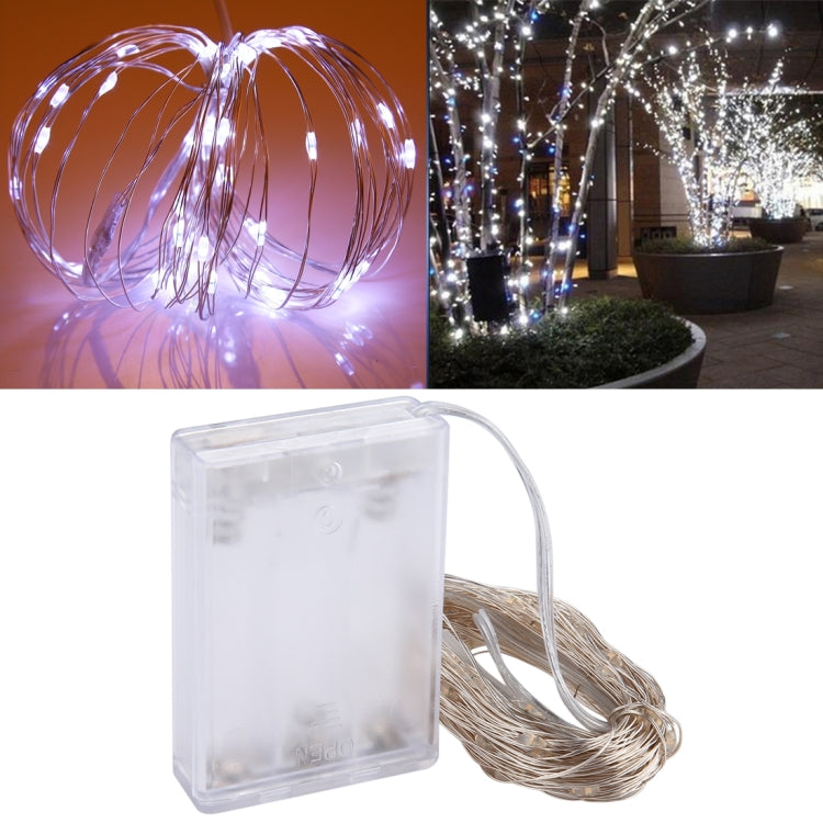 100 LEDs SMD 06033 x AA Batteriefach Lichterkette Dekoratives Licht, DC 5V, 10m Violettes Licht, 10m Rotes Licht, 10m Weißes Licht, 10m Warmweiß, 10m Gelbes Licht, 10m Blaues Licht, 10m Buntes Licht, 10m Rosa Licht, 10m Grünes Licht