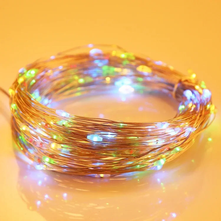 100 LEDs SMD 0603 Lichterkette dekorative Leuchte, 20m farbiges Licht