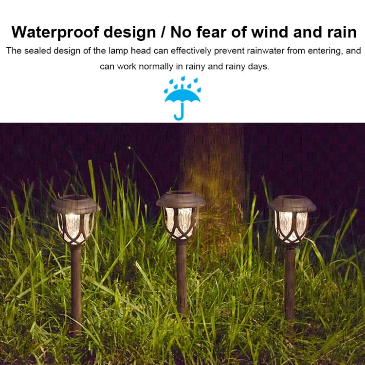 Solar-Kaffee-Gartenleuchte für den Außenbereich, IP65 wasserdichte LED-Dekorationslampe