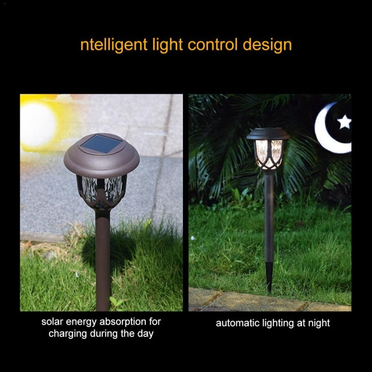 Solar-Kaffee-Gartenleuchte für den Außenbereich, IP65 wasserdichte LED-Dekorationslampe
