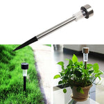 10 Stück Solarenergie Rasenleuchte Außen Edelstahl IP65 Wasserdicht LED Dekorative Gartenlampe