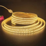 10m SMD 2835 1200 LEDs Lichtband, AC 220V-240V, EU Stecker, 10m