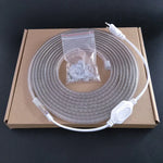 10m SMD 2835 1200 LEDs Lichtband, AC 220V-240V, EU Stecker, 10m