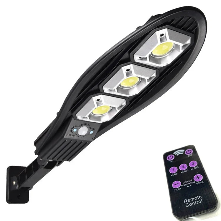 LL-63T Solarbetriebene Hof-Körpersensorlampe mit Fernbedienung, mit Fernbedienung