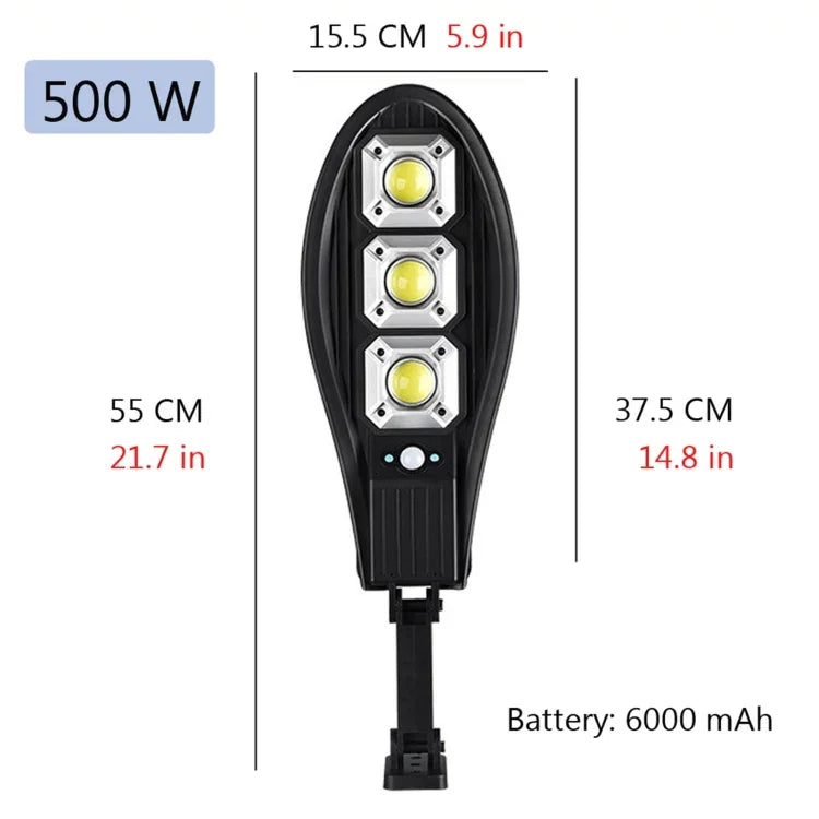LL-63T Solarbetriebene Hof-Körpersensorlampe mit Fernbedienung, mit Fernbedienung