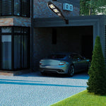 LL-63T Solarbetriebene Hof-Körpersensorlampe mit Fernbedienung, mit Fernbedienung