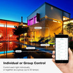 Weihnachtsdekoration RGB Kupferdraht-Lichterkette Bluetooth Mobile APP Steuerung, Länge: 10m 100 LEDs, 10m 100 LEDs