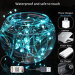 Weihnachtsdekoration RGB Kupferdraht-Lichterkette Bluetooth Mobile APP Steuerung, Länge: 10m 100 LEDs, 10m 100 LEDs