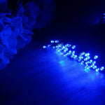 100 LEDs Weihnachtsdekolicht, 17m Blaulicht, 17m Buntlicht, 17m Weißlicht, 17m Warmweiß