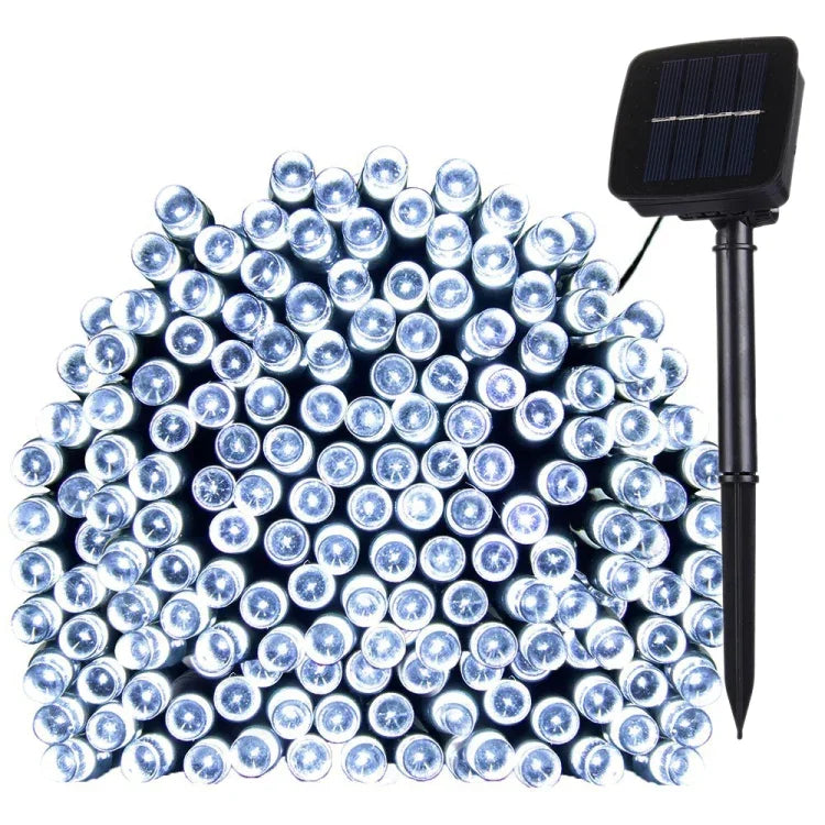 100 LEDs Weihnachtsdekolicht, 17m Blaulicht, 17m Buntlicht, 17m Weißlicht, 17m Warmweiß
