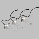 3W LED Embedded Polarized Buried Lamp IP67 Waterproof Turtle Shell Lamp Outdoor Garden Lawn Lamp, Warm Light 3000K Q2 Two-way Light, Warm Light 3000K Q2