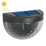 6 LED Solar-Gartenleuchte Wassertropfen für den Zaun