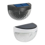 6 LED Solar-Gartenleuchte Wassertropfen für den Zaun