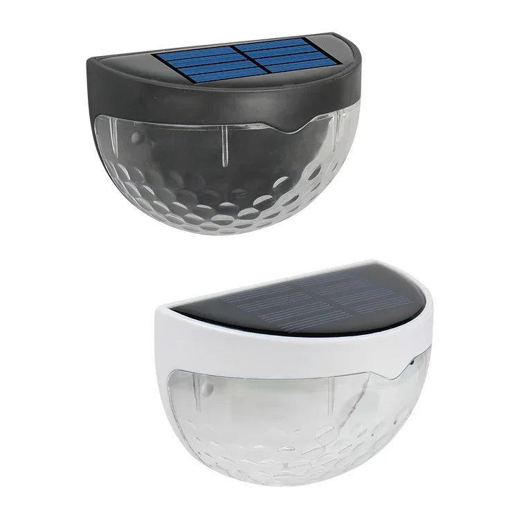 6 LED Solar-Gartenleuchte Wassertropfen für den Zaun