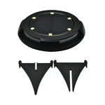 10 LEDs Solar-Gartenleuchte für den Außenbereich, wasserdicht, als Bodenstrahler, 10 LED